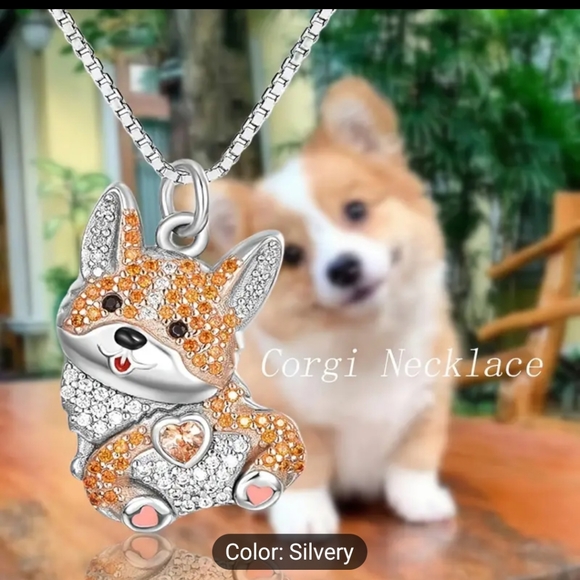 Jewelry - New corgi butt necklace